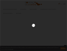 Tablet Screenshot of bowling-la-matene.com